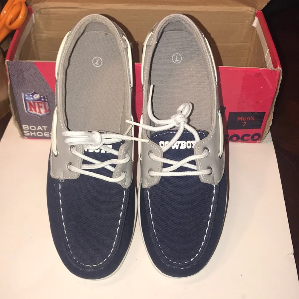 NIB NFL Cowboys Boat Shoes